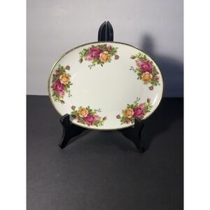 Royal Albert Old Country Roses 9" Oval Vegetable Serving Dish  England